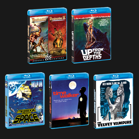 5 Scream Factory Exclusive Blu-rays