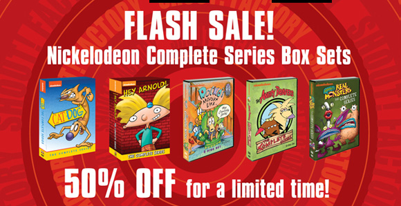 Flash Sale - Nickelodeon Complete Series Box Sets 50% Off